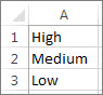 Custom list example