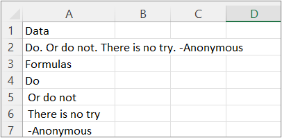 Results of example 3
