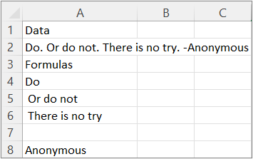 Results of example 4