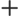 Plus sign add button icon.