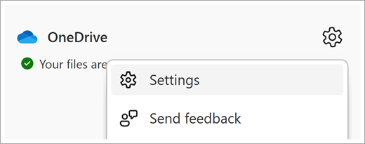OneDrive storage overview with the Manage storage button
