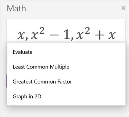 Polynomial expressions with common-factor and graphing actions