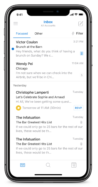 Shows an iPhone screen with no Home button.