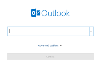 Enter your email address and select Connect.
