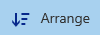 Arrange options button in a document library