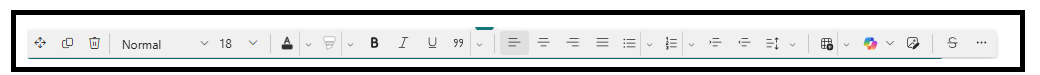 Text web part Toolbar v2