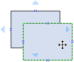 Screenshot of the shape positioned near another shape