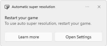 Screenshot of RestartYourGame.