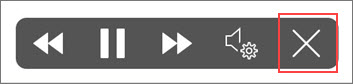 iPad Read Aloud controls with Stop highlighted